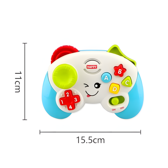 Musical Baby Toy in the Shape of a Game Controller